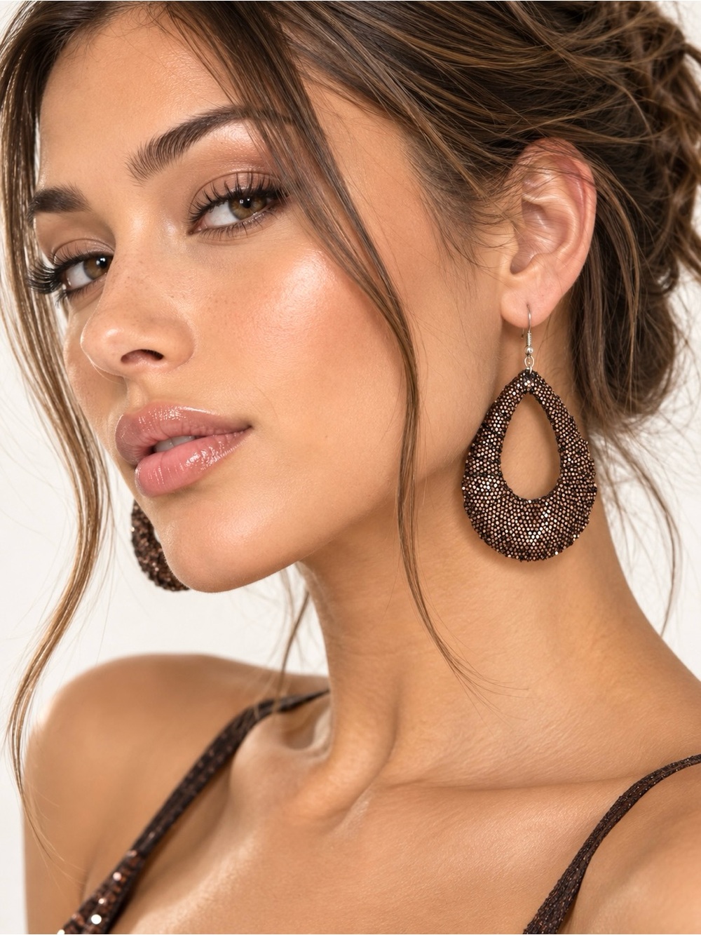 CHOCOLATE EARRINGS